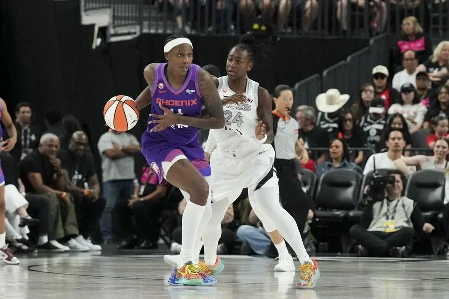 WNBA: Phoenix Mercury at Las Vegas Aces