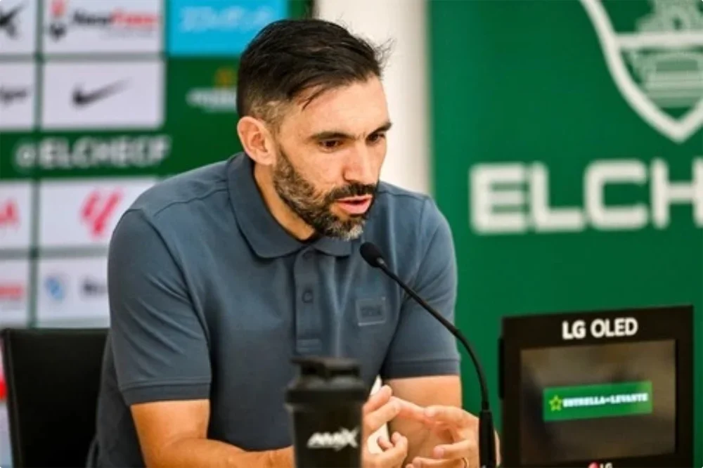 Sarabia, en rueda de prensa.